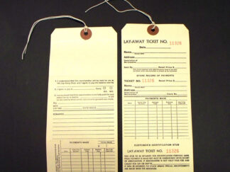 Large Layaway  3-Part  Strung