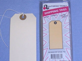#5 Size Manila Tag Strung