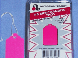 #5 Fluoresent Pink Strung