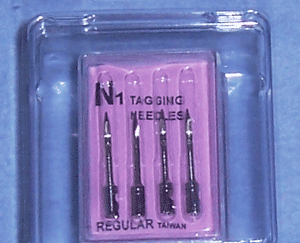 All Steel Standard Needles 4 Pack Poly Bag