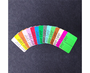 Small 2 Part Coupon Tags Unstrung T60-1