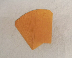 #2 Kraft Shipping Tag Unstrung