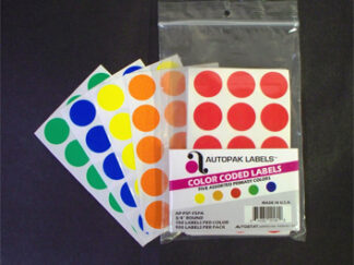 3/4" Primary Colors  Assortment Pack
