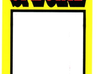 Special Yellow Red Black Strung 100 Per Pack