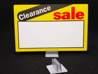 Double Duty Super-stick Sign Holder