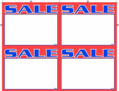 Sale Laser<p>Print Price Cards