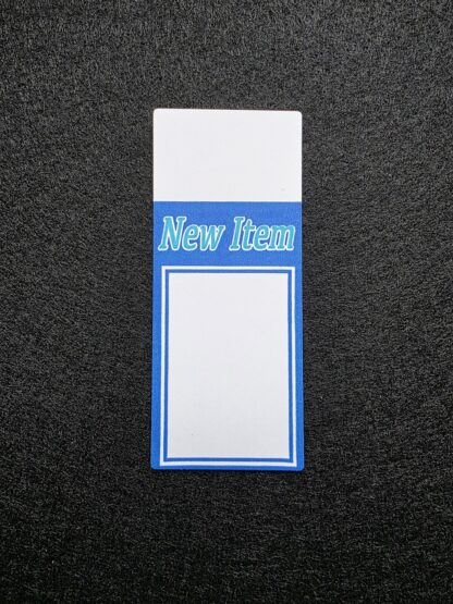 New Item<p>Shelf Talker Tag