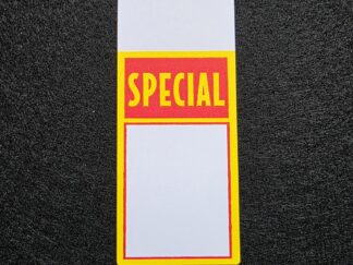 Special<p>Shelf Talker Tag