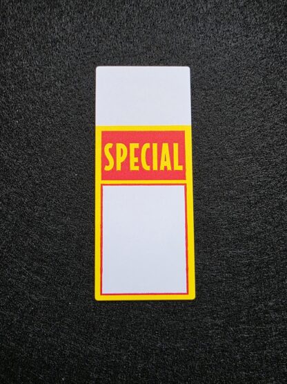 Special<p>Shelf Talker Tag