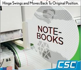 Magnetic Under Shelf Sign Holder